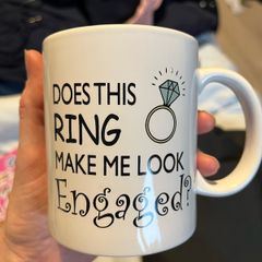 Engagement mug
