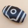 Vintage 3 Eyes Himalayan Tibetan Agate Dzi Bead Amulet Image 10