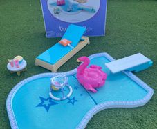 American Girl Doll The Dive into Fun Pool Set is a Truly Me accessory set