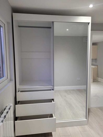 Wardrobe HAI 140cm White