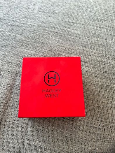 Men's Hagley West Original 46 Watch, Black and Red