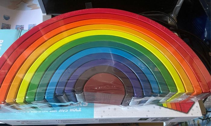 12 piece rainbow stacker