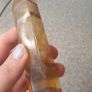 Yellow fluorite towerbwith mud inclusions Image 5