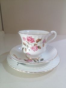 Royal Standard Tea Trio Set, Bone China