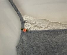 PULL&BEAR Lace Detail Cami Vest Top Size S!