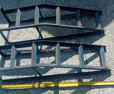 Car ramps and old car jack