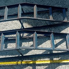 Car ramps and old car jack