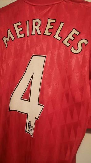 Raul Meireles Liverpool Home Jersey Size S