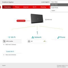 Wi-Fi router Gigabox SHG3000