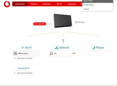 Wi-Fi router Gigabox SHG3000