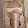 The Leonardo Collection Tea Cup, Saucer And Teapot Pearlescent With Gold Trim Image 2