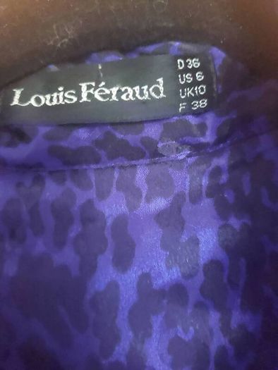 Vintage Louis Feraud animal print blouse (free post)