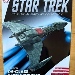 Star Trek The Official Starships Collection magazine issue 102 Klingon D5 Battle Cruiser