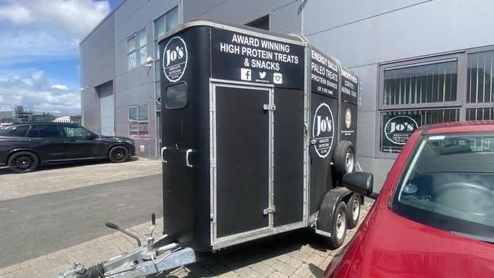 Horsebox catering trailer