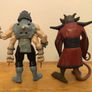 TMNT Shredder and Splinter Figures Image 6