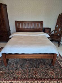 Solid Teak Bed