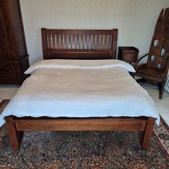 Solid Teak Bed