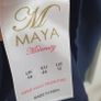 MAYA Maternity navy embellished layered dress Sz 16 Image 10
