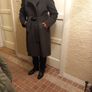 Gerard Darel Grey 3/4 Length Coat. Image 9
