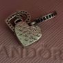 Pandora Heart & Mum Dangle Charm-good condition Image 4
