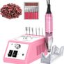 Professional Electric Nail Drill 30000 RPM Efile Bufferwith Nail Drill Bits Set Image 2