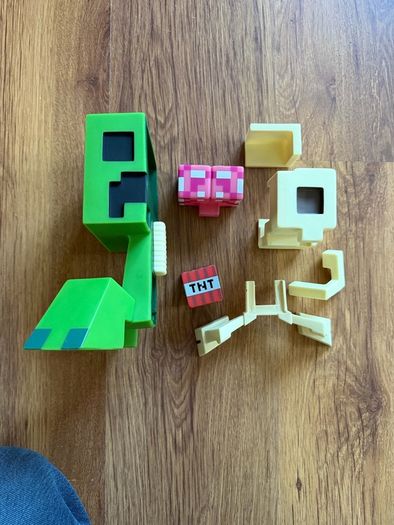 Minecraft Creeper Anatomy Figure