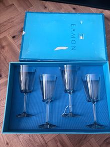 Eamon set of six Goblet Wine Glasses