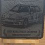 Classic Rally Legends Engraved Slate Coaster Set Image 4