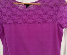H and M Top. Size L (14)