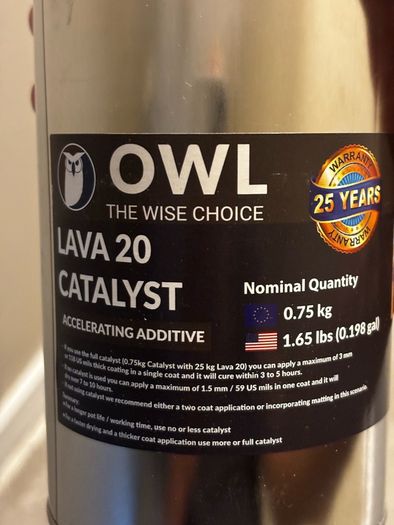 Owl Lava 20 Liquid Rubber Waterproofing mini Kit for 10sqm