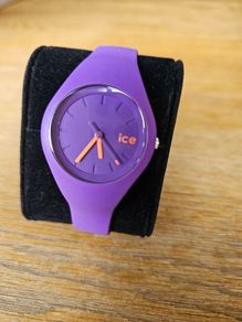 Ice watch purple ladies watch water resistant 10ATM mens watch