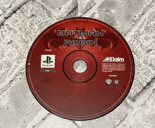 Batman & Robin DISC ONLY Sony PlayStation PS1 PAL
