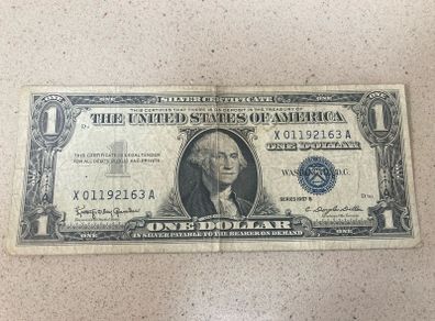USA 1957 B One Dollar Silver Certificate