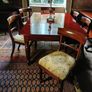 Antique mahogany Diningroom  Table and Chairs Image 3