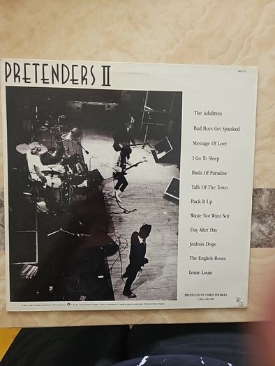 Pretenders LP (Irish) - Pretenders II