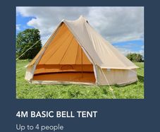 Beyond the Pale Glamping for 4 people