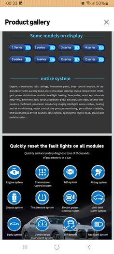Snorvixre Professional Car Diagnostic Scanner. BMW, Mini, Rolls Royce....