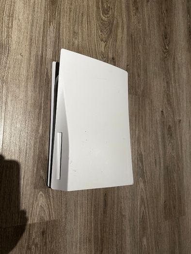 Original PlayStation 5 console disc version not slim with a black controller