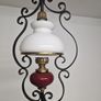 Antique Vintage French ceiling pendant light Image 5