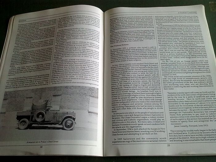 Sailortown The story of a dockside community N. Ireland Belfast local history