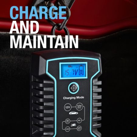 Car / Van Smart battery charger 8Amp including Start / Stop
