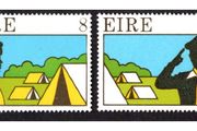 1977 Ireland Scouting and Guiding Commemorative Stamps Mint Never Hinged (MNH)