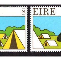 1977 Ireland Scouting and Guiding Commemorative Stamps Mint Never Hinged (MNH)