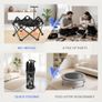 42 Foldable Mini Rebounder Trampoline, Home Fitness Trampoline for Adults, Indoor Exercise Jumper, No Installation Required and Portable Image 8