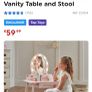 Vanity table and chair Image 8