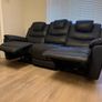 Harvey Norman Electric Recliners. 1 x Three seater & 1 x two seater Image 2