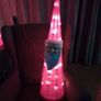 Christmas light up santa decoration. Image 3