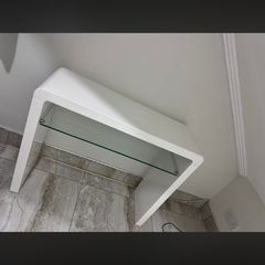 White side table