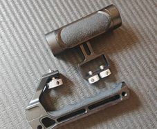 Camera side and top handle
