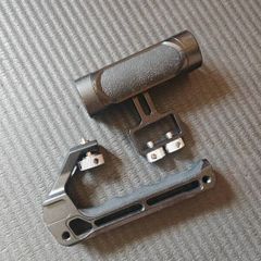 Camera side and top handle